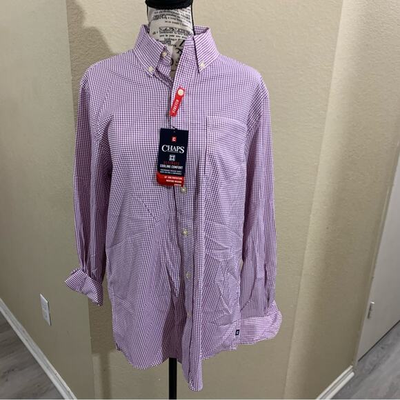Chaps ultimate cooling button down shirt small - Picture 1 of 6